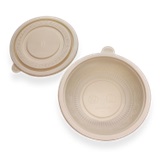 16 oz Bowl With Lid. C/Starch (6x50)